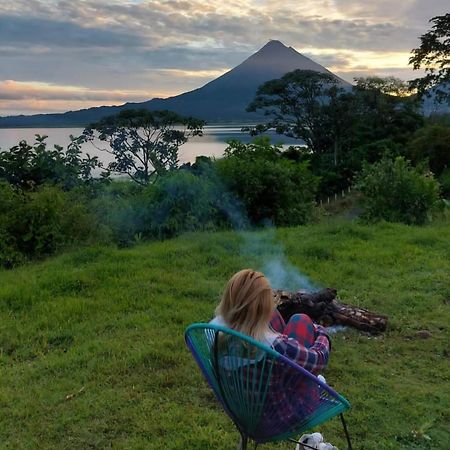 Rustico Villa Arenal La Fortuna Bagian luar foto