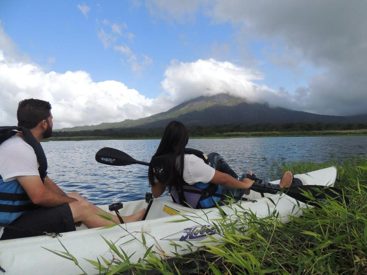 Rustico Villa Arenal La Fortuna Bagian luar foto