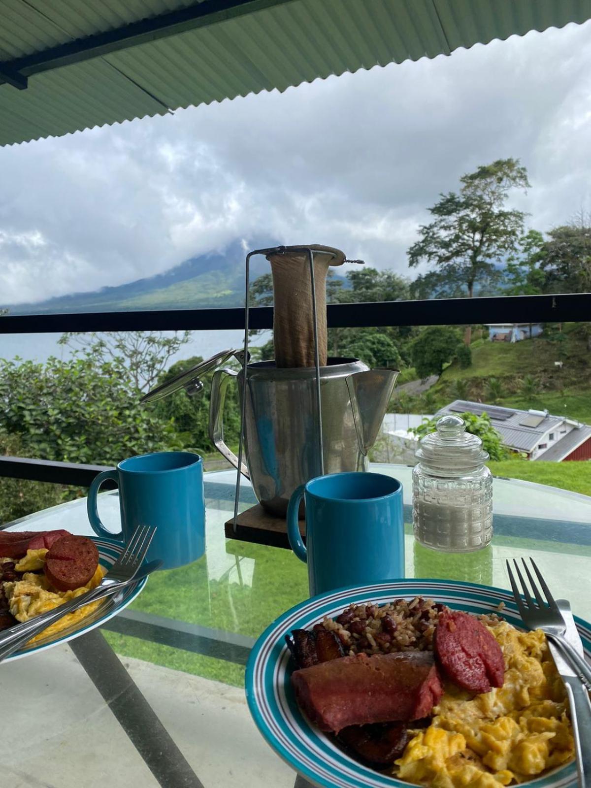 Rustico Villa Arenal La Fortuna Bagian luar foto