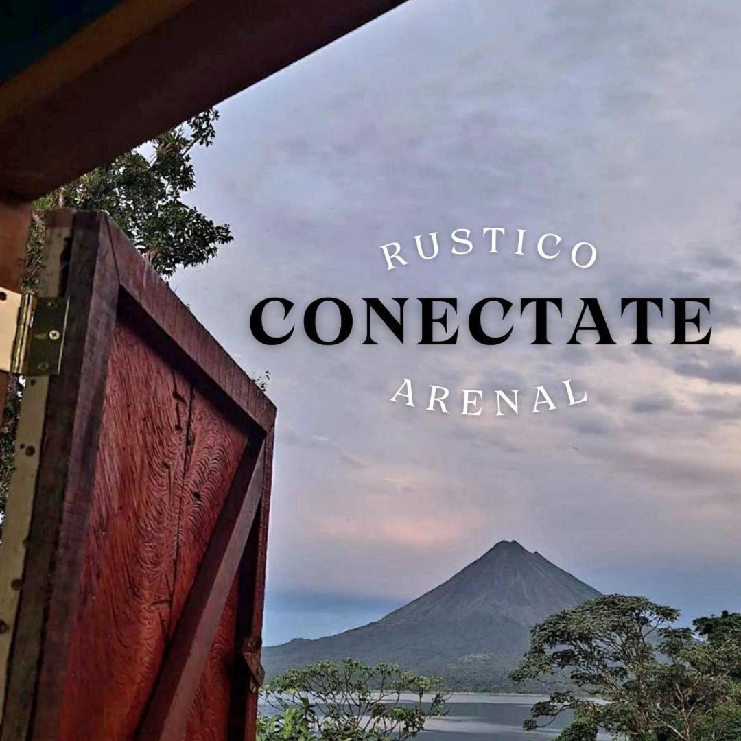 Rustico Villa Arenal La Fortuna Bagian luar foto